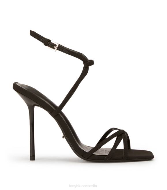 Stöckelschuhe| de Tony Bianco Frauen Nomad-Heels schwarzer Krepp 4624135
